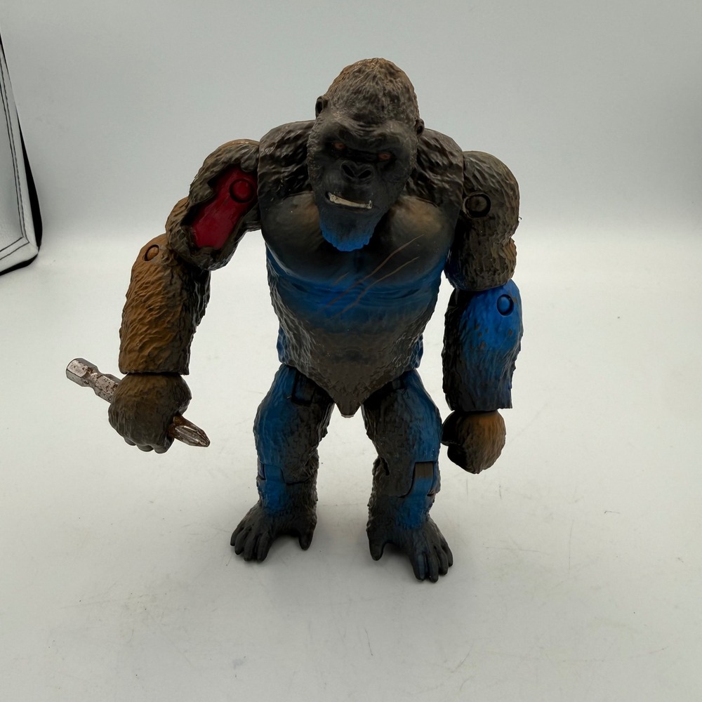 Playmates Godzilla vs Kong 6 Inch Kong Action Figure Battle Damage 2020 35303